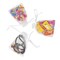 50Pcs White Organza Bags 3x4 Inch, Sheer Wedding Party Favor Bags with Drawstring, Jewelry Gift Bags Christmas Candy Pouches